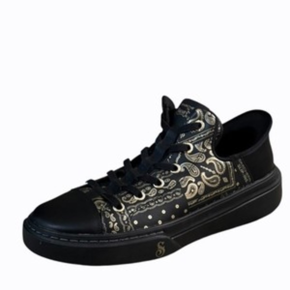 Skechers Mens 10.5 Premium Slip-ins Snoop Dogg One Double G Black Sneakers - Picture 9 of 9